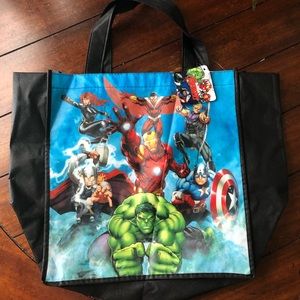 NWT 🅰︎🆅🅴🅽🅶🅴🆁🆂 Tote Bag & Sticker Play Pack
